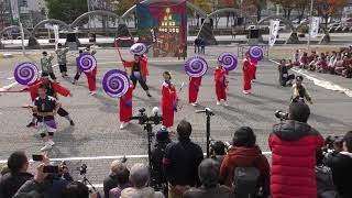 勝山組（結びの一番）  2017.11.26四日市よさこい 市民公園会場