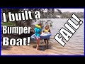 How to make a bumper boat from a ski tube || Invent with Mikky