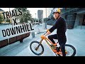 Trial on Downhill Bike |SickSeries#49 Trial on Downhill Bike |SickSeries#49