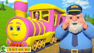 Wheels On the Train, Firetruck & More Vehicle Songs & Rhymes for Children