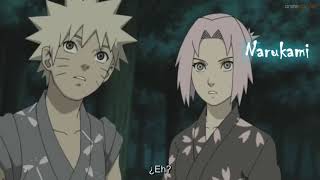 SAKURA ABRAZA A NARUTO por Miedo a los Fantasmas