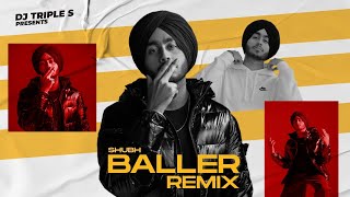 Baller (Desi Mix) | Shubh | Ikky | DJ TRIPLE S | Latest Punjabi Mix 2022