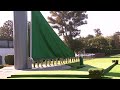 ceremonia del día de la bandera en vivo