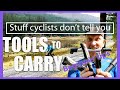 What tools to carry on a road bike and gravel bike | Beginner tips advice and suggestions