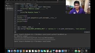 Getting started with SQLAlchemy Database Python Part 2