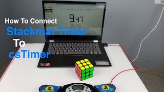 How To Connect Stackmat Timer To A Computer | MDCuber