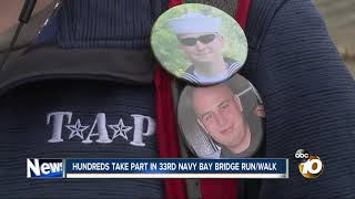 Hundreds take part in 33rd Navy Bay Bridge Run/Walk