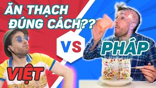 Cách Ăn Thạch Của Người Việt Nam Và Người Pháp | WillinVietnam | #Shorts