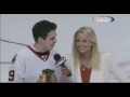 reporter s awkward moment with fan tells sarah kustok that he loves her on tv speechless