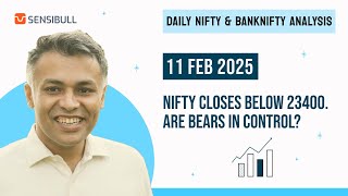 NIFTY \u0026 BANK NIFTY Analysis for Tomorrow | Stock Market Outlook | 11 February 2025, Tuesday