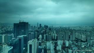 포켓투어 / 역삼,강남,서울 시내 도시 배경, FHD, Gangnam, Seoul live wallpaper, 2020년