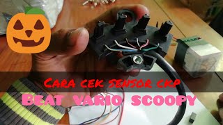 Cek sensor ckp dan analisa kerusakannya kode 52 beat vario scoopy