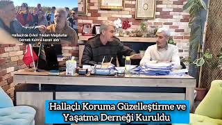 Hallaçlı'da Dernek Kuruldu