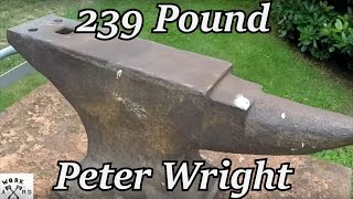 Restoration - 239lb Peter Wright Anvil | Iron Wolf Industrial