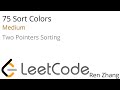 Leetcode 75 Sort Colors