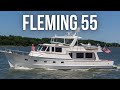 TRAVEL THE WORLD in this $2,500,000 Yacht | Fleming 55 Yacht Tour