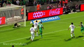 Maccabi Haifa vs. Maccabi Tel Aviv - Ghadir Goal [Full HD]