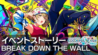 【プロセカ Project SEKAI】BREAK DOWN THE WALL　イベントストーリー