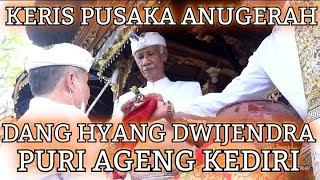 Anugerah DANG HYANG DWIJENDRA!!! Ritual Suci Ki Baru Gajah Puri Kediri Bali