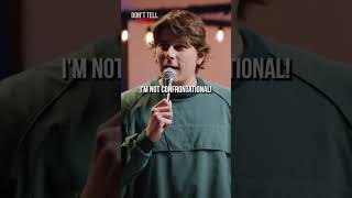 “Non-Confrontational”🎤: Orion Levine #donttellcomedy #orionlevine #standup #comedy #shorts