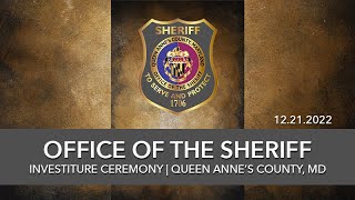 QAC Office of the Sheriff's Investiture Ceremony | December 21, 2022