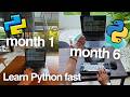 How I Would Learn Python FAST (if I could start over)