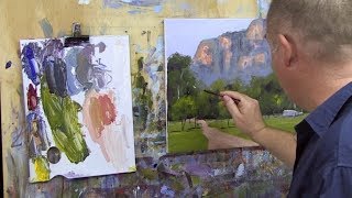 Learn To Paint TV E62 "Capertee Valley Camp" Acrylic Painting Beginners Tutorial