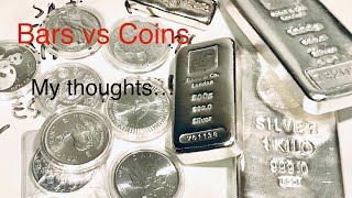 Silver Bars or Silver Coins? What should I buy - stack and invest in?