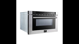 FMWDR3000-24 - 24″ Forno 1.2 cu.ft. Microwave Drawer Oven