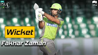 Fakhar Zaman's Wicket | Lahore Qalandars vs Multan Sultans | HBL PSL 2020 | MB2T