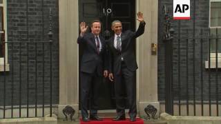 Obama meets British PM Cameron