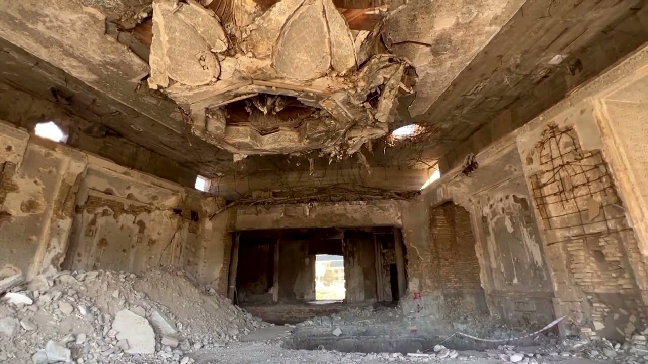 Saddam's Dilapidated Palaces A Symbol Of Conflict - YouTube