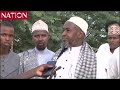 Muslim preachers led by Ibrahim Abdallah embark on peace mission in Garissa County