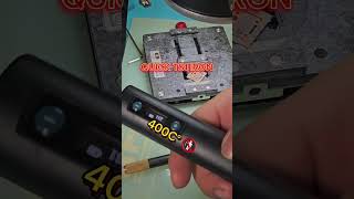 Test QUICK​ TS1​Smart Portable Soldering Iron #ซ่อมมือถือ Kidding​with​cpuA12