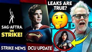 DCU Leaks Were TRUE?! Chapter 1 BIG BAD, Wonder Woman Teased & Actors Strike Update!