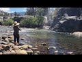 Tsabmim Fishing at Mono Hot Springs