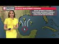 tropical development is possible in the gulf of mexico next week