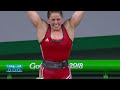 2018 commonwealth games maude charron earns women’s 63kg weightlifting gold cbc sports