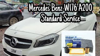 Mercedes Benz A200 standard servicing