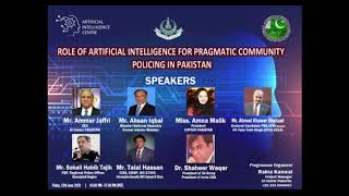 Webinar on Role of Artificial Intelligence for Community Policing in Pakistan.