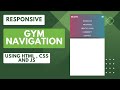 How to Create Responsive Navigation Bar using HTML CSS and JS | Using Flexbox #html #css #js