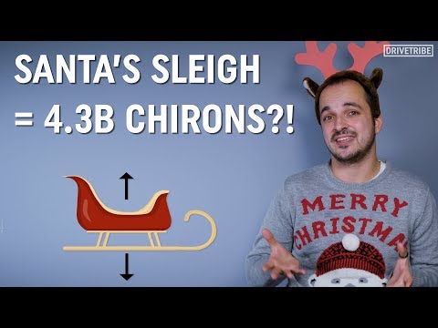 How much does Santa’s sleigh weigh?