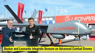 Baykar and Leonardo Explore Cutting-Edge Technologies | Sensor Integration in Advanced Combat Drones