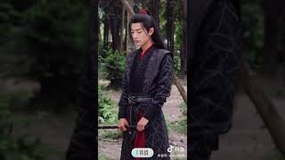 That sad face though... 🥺🥺🍁The Untamed BTS🍁 #xiaozhan #weiwuxian #theuntamed #cutemoments