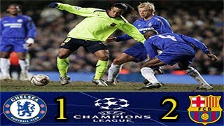 Chelsea 1-2 Barcelona - UEFA Champions League 2006 - First knockout round