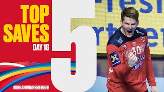 Top 5 Saves | Day 16 | Men's EHF EURO 2020