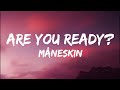 måneskin are you ready lyrics