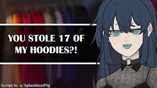 Cornering A Hoodie Thief! | ASMR RP (F4A) (Slice of Life) (Established Relationship) (Playful)