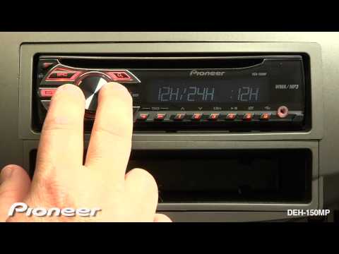 How To - DEH-150MP - Setting the Clock How To - DEH-150MP - Setting the Clock