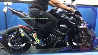 Kawasaki Z800 Bazzaz ZFi, Dyno \u0026 Tuning (FAIZ) - Motodynamics Technology Malaysia